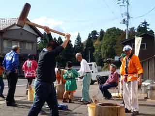 餅つき大会